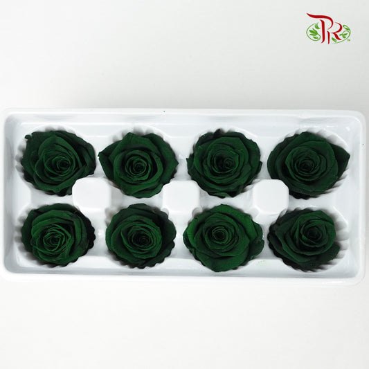 8 Bloom Preservative Rose - Green - Pudu Ria Florist Southern