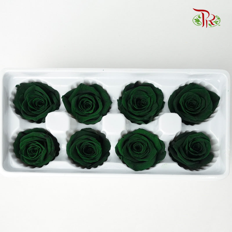 8 Bloom Preservative Rose - Green - Pudu Ria Florist Southern