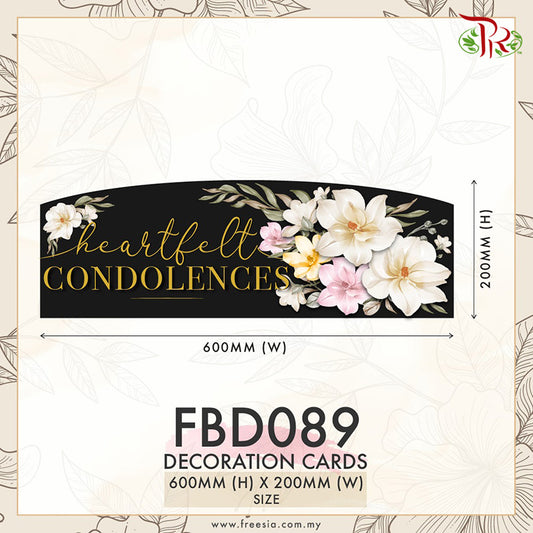 Decoration Cards - FBD089 - Pudu Ria Florist Southern