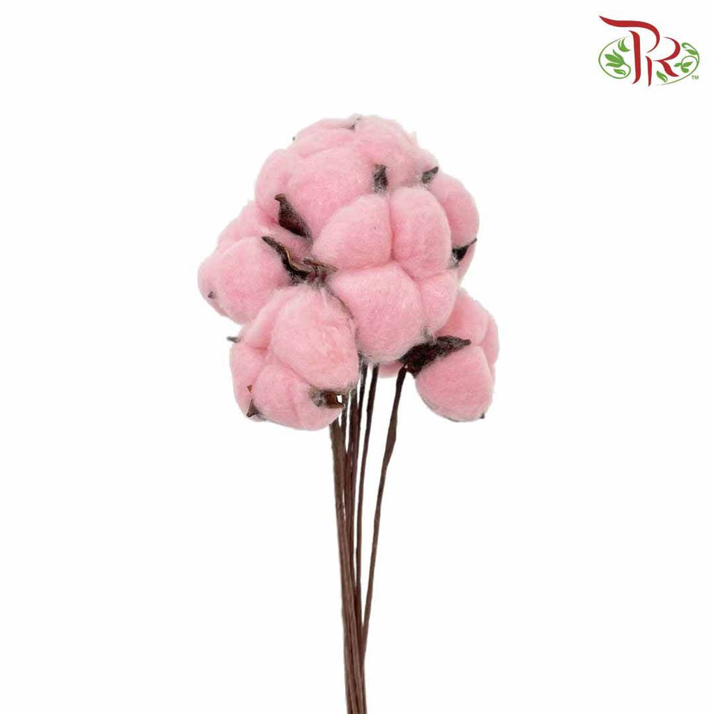 Artificial Cotton Flower - Pink - Pudu Ria Florist Southern