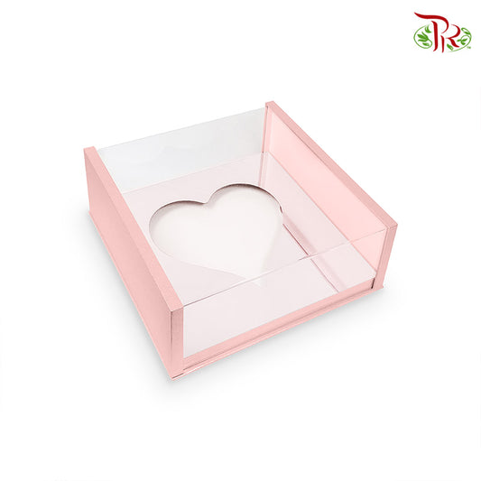 Love Rose Box Soft Pink - FBB074#1 - Pudu Ria Florist Southern