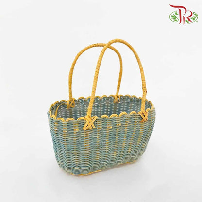 Floral Basket 25-035 (Blue) - Pudu Ria Florist Southern