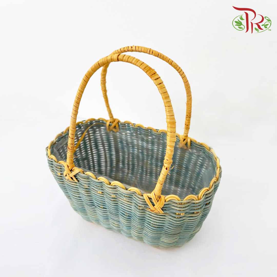 Floral Basket 25-035 (Blue) - Pudu Ria Florist Southern