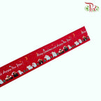Grosgrain Ribbon X'mas Wine Red (15MM) - FRB060#3 - Pudu Ria Florist Southern