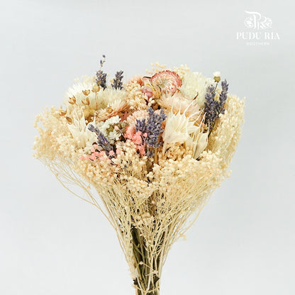 Dry Bouquet Light Pink - Pudu Ria Florist Southern