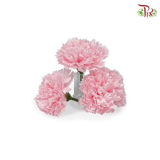 Fragrance Carnation Soap Flower Pink - FBA025#2