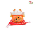 4.5‘ Lucky Cat Orange 日进斗金- FBA041#7 - Pudu Ria Florist Southern