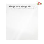 Always Have, Always Will White + Black FPL099#1 - Pudu Ria Florist Southern