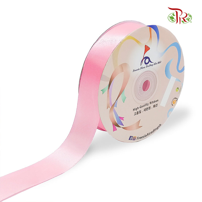 Satin Classic X 2.0 (25mm) Blush Pink - FRB099#1 - Pudu Ria Florist Southern