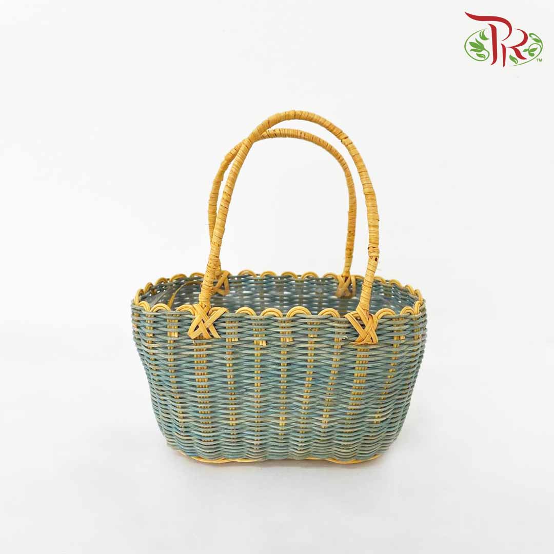 Floral Basket 25-035 (Blue) - Pudu Ria Florist Southern