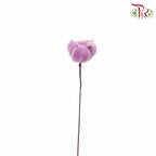 Artificial Cotton Flower - Purple - Pudu Ria Florist Southern