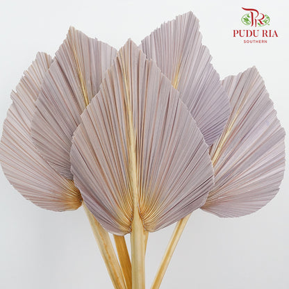 Dry Palm Dyed Light Purple (5 Stems) - Pudu Ria Florist Southern