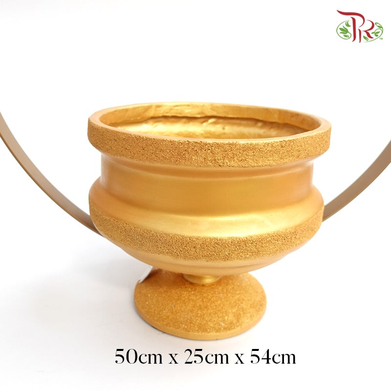 22J10 Gold Pot - Pudu Ria Florist Southern