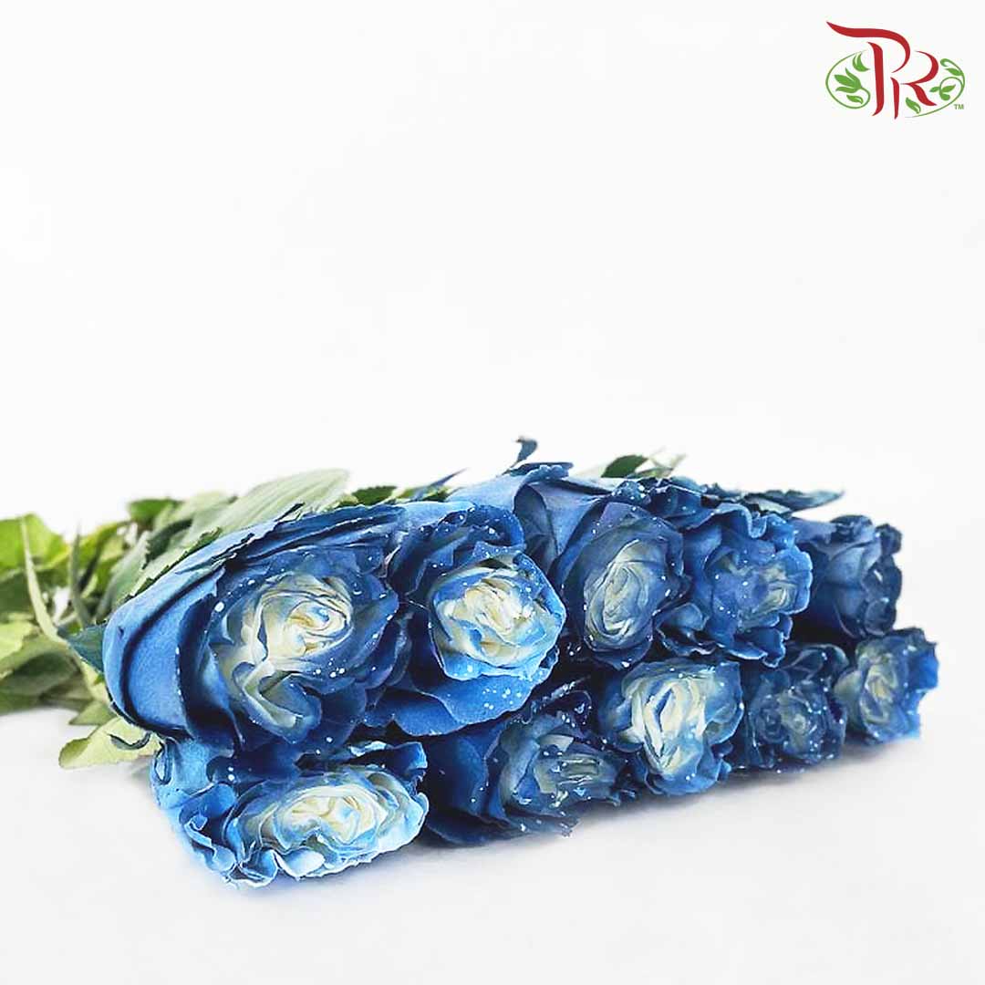 Rose Mondial Dyed Milky Way (8-10 Stems) - Pudu Ria Florist Southern