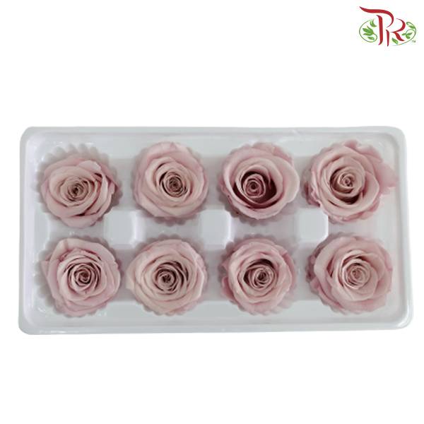 8 Bloom Preservative Rose - Soft Purple - Pudu Ria Florist Southern