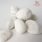 White Stone Medium - 1Kg - Pudu Ria Florist Southern