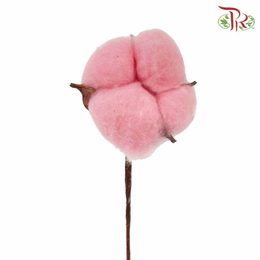 Artificial Cotton Flower - Pink - Pudu Ria Florist Southern