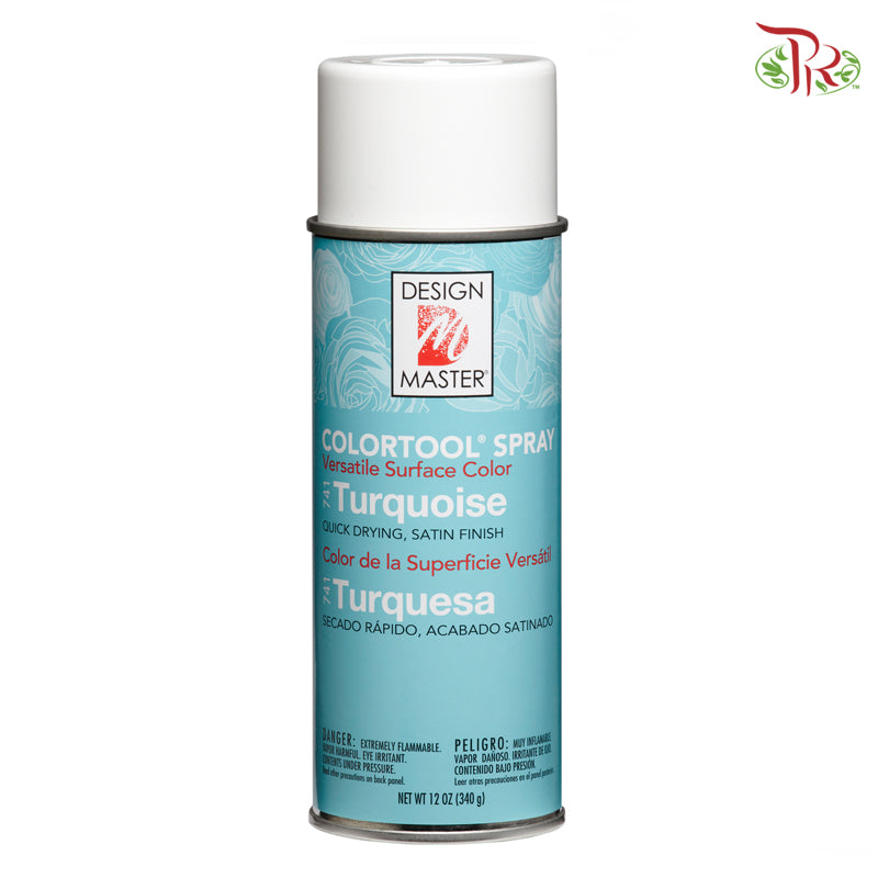 Design Master Colortool Spray- Turquoise (741) - Pudu Ria Florist Southern
