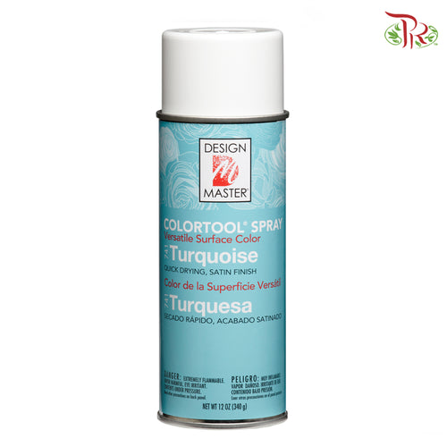 Design Master Colortool Spray- Turquoise (741) - Pudu Ria Florist Southern