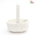 White Basket 46-030 (S) - Pudu Ria Florist Southern