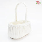 White Basket 46-032 (S) - Pudu Ria Florist Southern