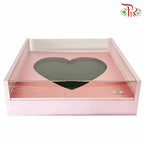 Love Flower Box With Mirror Soft Pink (L) - FBB075#1 - Pudu Ria Florist Southern