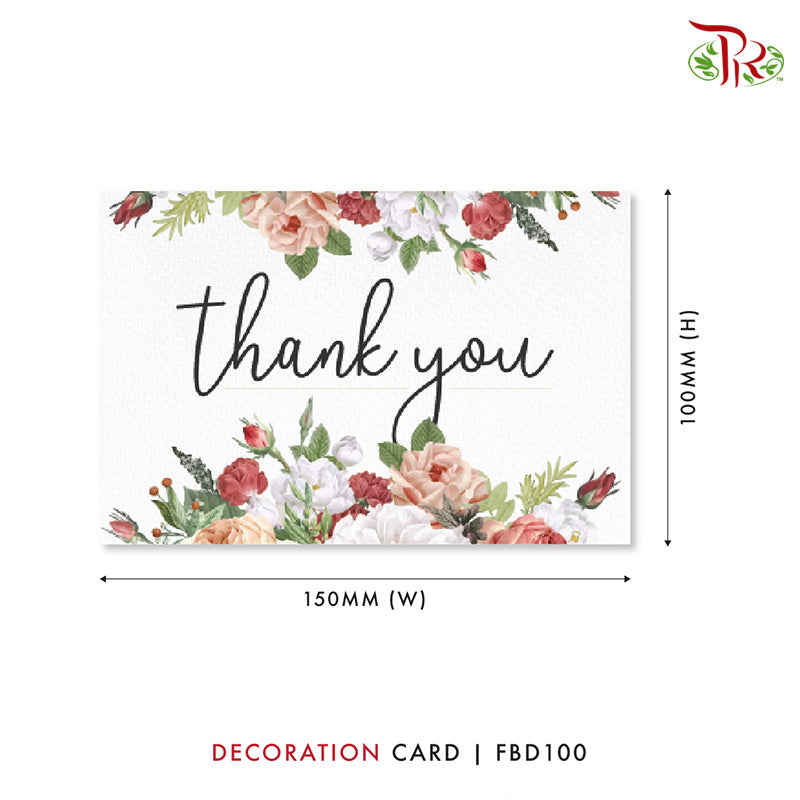 Decoration Cards - FBD100