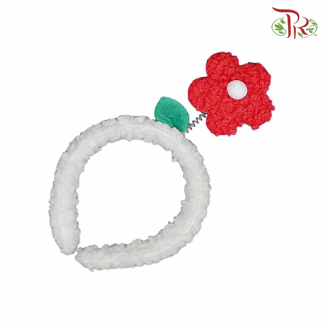 Flower Hair Band (Red) - FBA013#1 - Pudu Ria Florist Southern