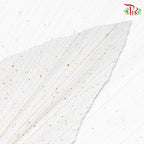 Eco Gold Leaf Paper White - FPP067#1 - Pudu Ria Florist Southern