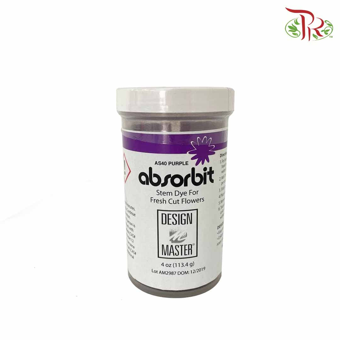Absorbit Dyed Color AS40 Purple - 71000040 - Pudu Ria Florist Southern