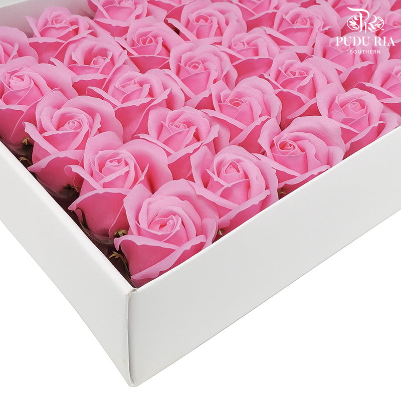 Eco Soap Flowers Pink - FBA017#2 - Pudu Ria Florist Southern