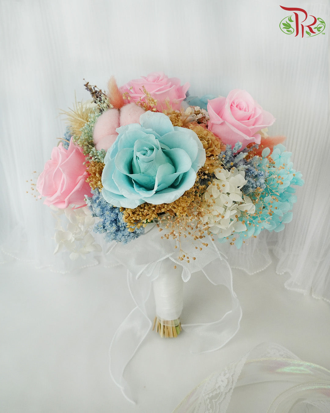Dried Rose Wedding Bouquet - Pudu Ria Florist Southern