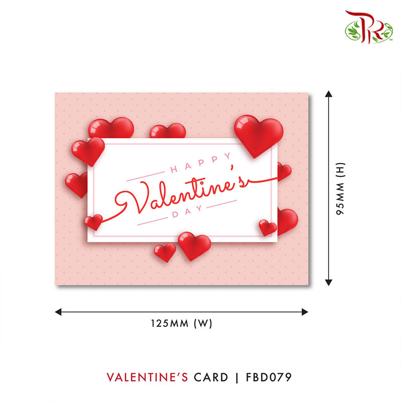 Valentine's Day Cards - FBD079 - Pudu Ria Florist Southern