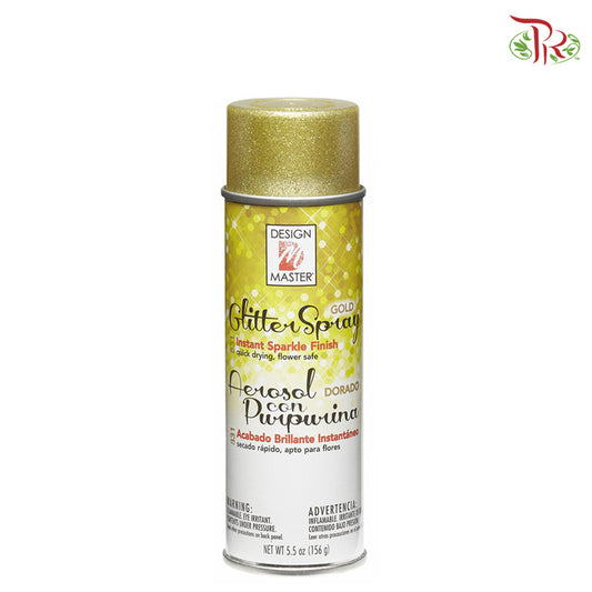 Design Master Colortool Spray - Glitter Gold (831) - Pudu Ria Florist Southern