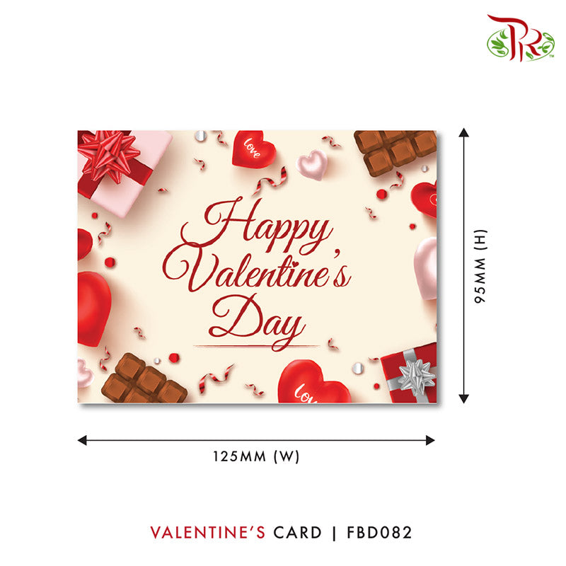 Valentine's Day Cards - FBD082 - Pudu Ria Florist Southern
