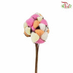 Artificial Cotton Flower - Rainbow - Pudu Ria Florist Southern