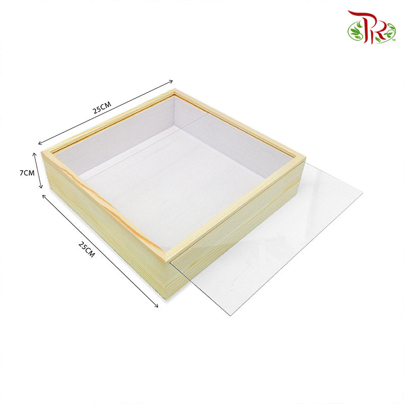 Wooden Floral Frame - FBA028#1 - Pudu Ria Florist Southern