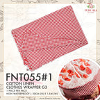 Cotton Linen Clothes Wrapper - FNT055#1 - Pudu Ria Florist Southern