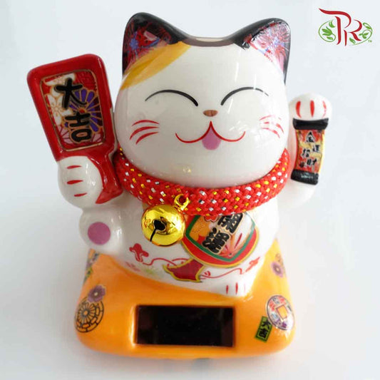 Sola Lucky Cat Orange - P86480 - Pudu Ria Florist Southern