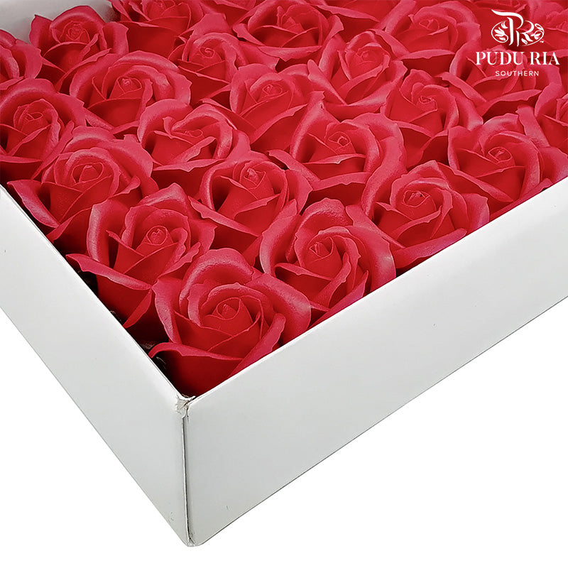 Eco Soap Flowers Red - FBA017#3 - Pudu Ria Florist Southern