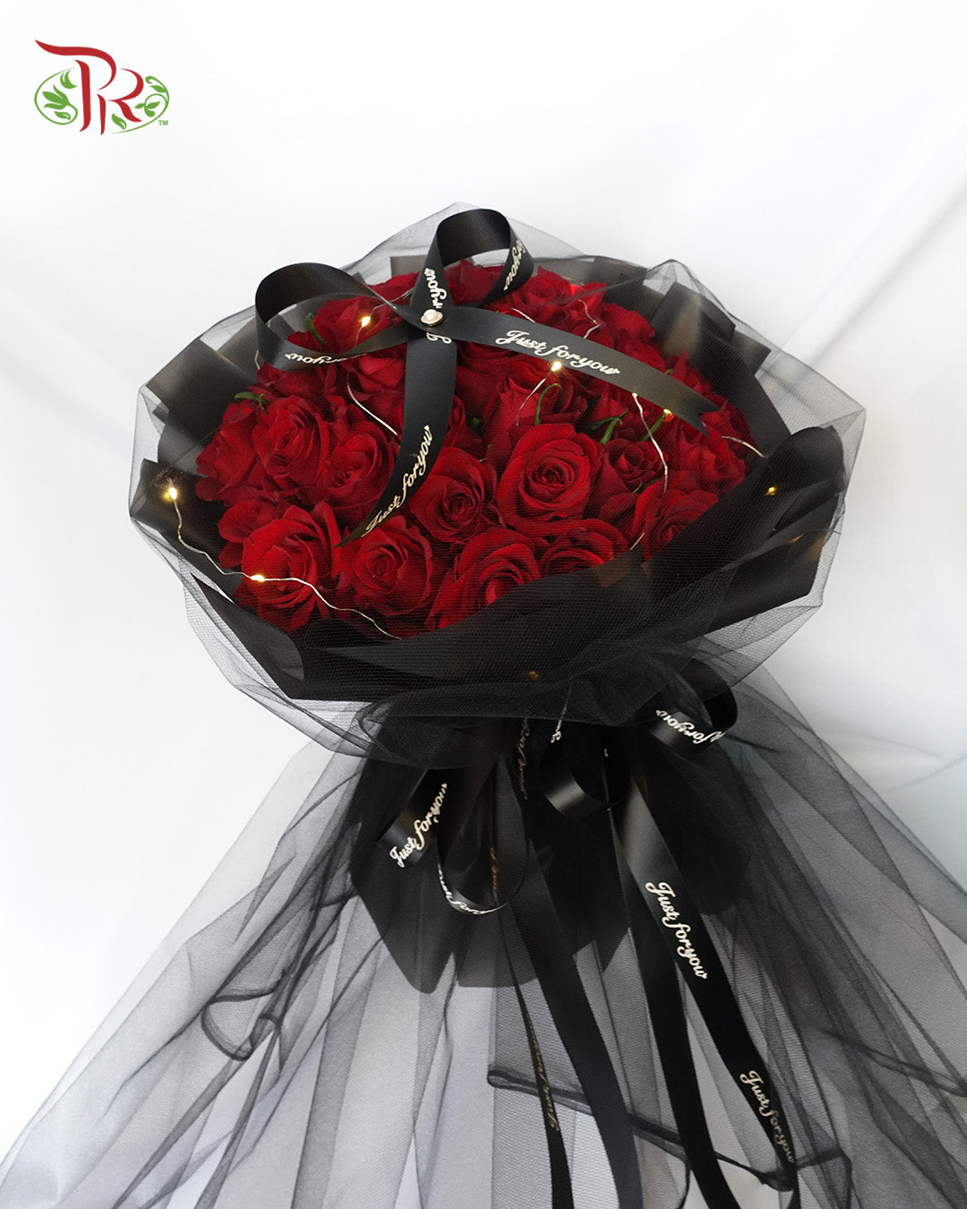 Red Rose Bouquet with LED Light (30 stems) - Pudu Ria Florist Southern