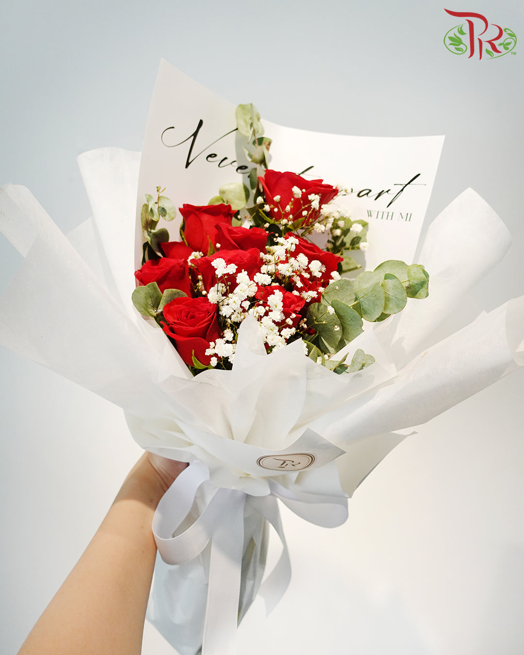 Red Rose Bouquet (10 stems) - Pudu Ria Florist Southern