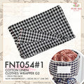 Cotton Linen Clothes Wrapper - FNT054#1 - Pudu Ria Florist Southern
