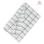 Cotton Linen Clothes Wrapper White - FNT053#1 - Pudu Ria Florist Southern