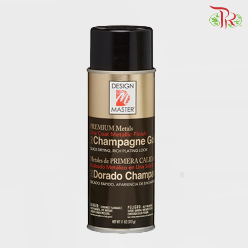 Design Master Premium Metallic Spray - Champagne Gold - Pudu Ria Florist Southern