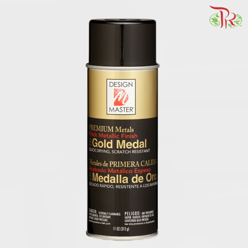 Design Master Premium Metallic Spray - Gold Medal - Pudu Ria Florist Southern