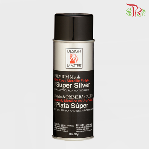 Design Master Premium Metallic Spray - Super Silver - Pudu Ria Florist Southern