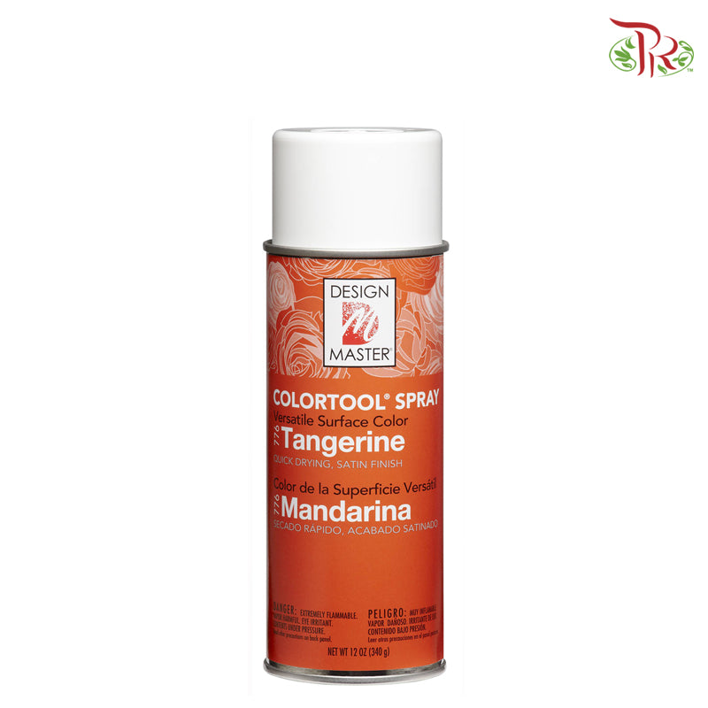 Design Master Colortool Spray - Tangerine (776) - Pudu Ria Florist Southern