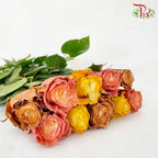 Rose Fall Mix2 (8-10 Stems) - Pudu Ria Florist Southern