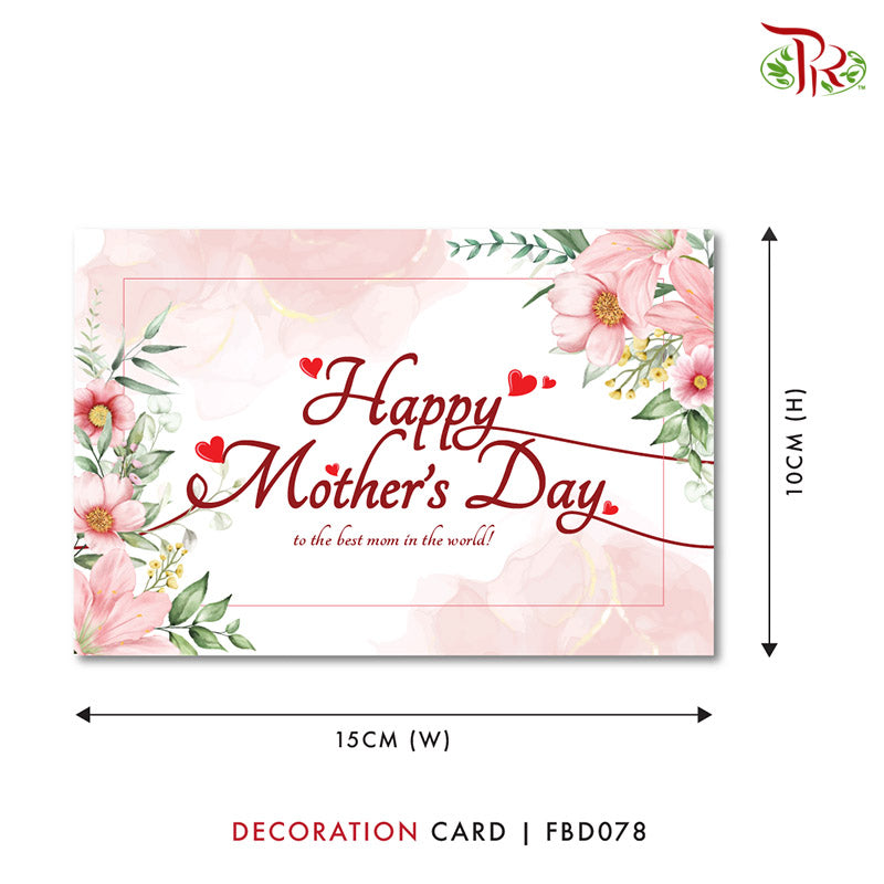 Happy Mother's Day - FBD078